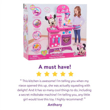 Boxed Minnie kids pretend play kitchen set with accessories