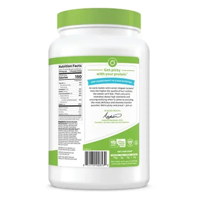 Orgain Organic 21G Plant-Based Protein Powder, Vanilla Bean (2.74 Lbs.)