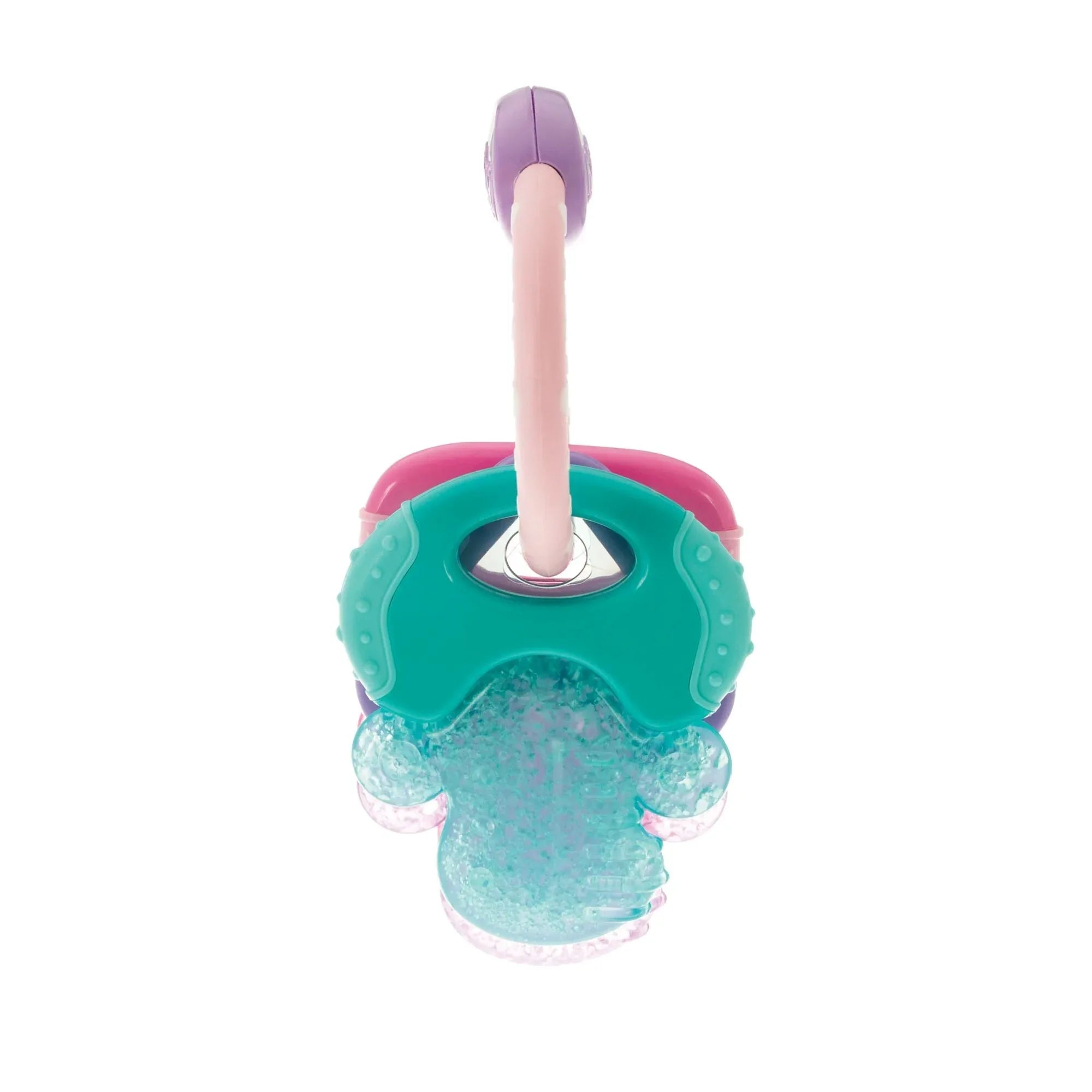 Nuby IcyBite Textured and Soothing Teether for Baby, Multicolor Keys on a Ring - USA MEGA SHOP