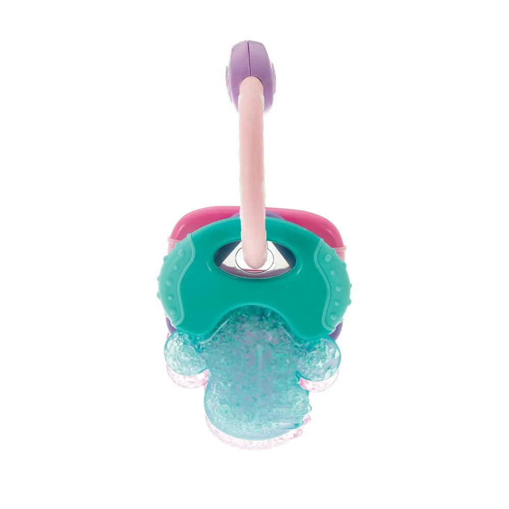 Nuby IcyBite Textured and Soothing Teether for Baby, Multicolor Keys on a Ring - USA MEGA SHOP