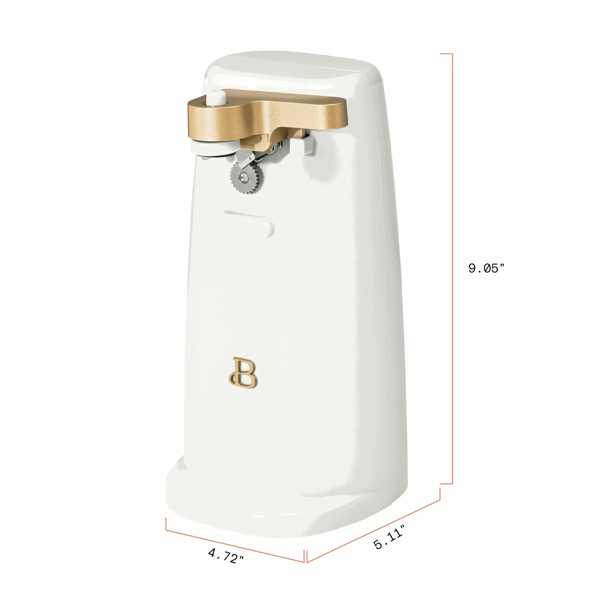 Beautiful Easy-Prep Electric Can Opener, White Icing by Drew Barrymore