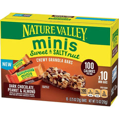 Sweet & Salty Nut Minis, Dark Chocolate Peanut & Almond, 7.5 Oz