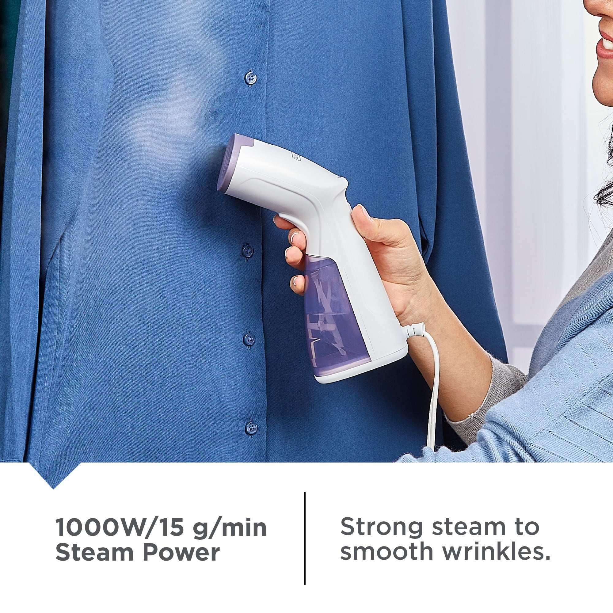 BLACK+DECKER 1000W Compact Garment Steamer with Pump Heater, Removable Water Tank, and Quick Heat-up - USA MEGA SHOP