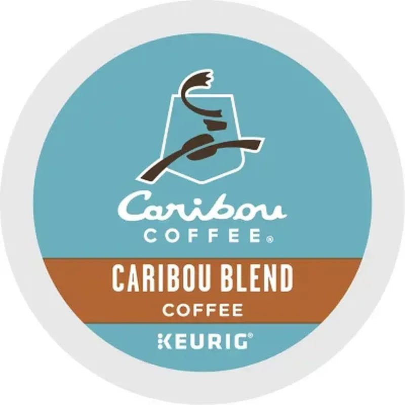 Caribou Coffee Medium Roast K-Cup Pods, Caribou Blend (100 Ct.)