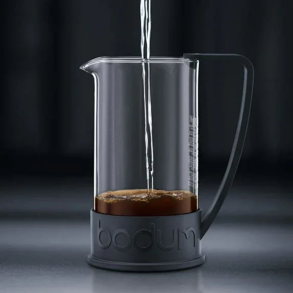 Bodum Brazil French Press Coffee Maker with Borosilicate Glass Carafe, 12 Ounce, Black - USA MEGA SHOP