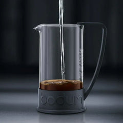 Bodum Brazil French Press Coffee Maker with Borosilicate Glass Carafe, 12 Ounce, Black - USA MEGA SHOP