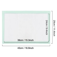 Petfamily Cat Litter Box Pads-Generic Refill for Tidy Cats Breeze Litter System, Size:16.9” x 11.4”-40 Count