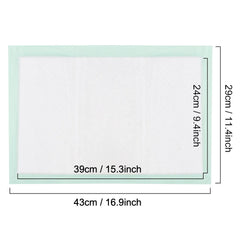 Petfamily Cat Litter Box Pads-Generic Refill for Tidy Cats Breeze Litter System, Size:16.9” x 11.4”-40 Count - USA MEGA SHOP