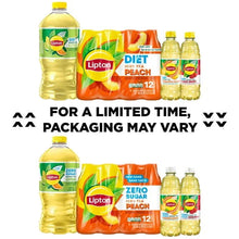 Iced tea multipack with assorted bottle labels and tea drink cartons