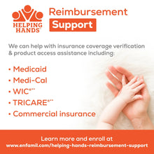 Reimbursement support information poster for baby formula access