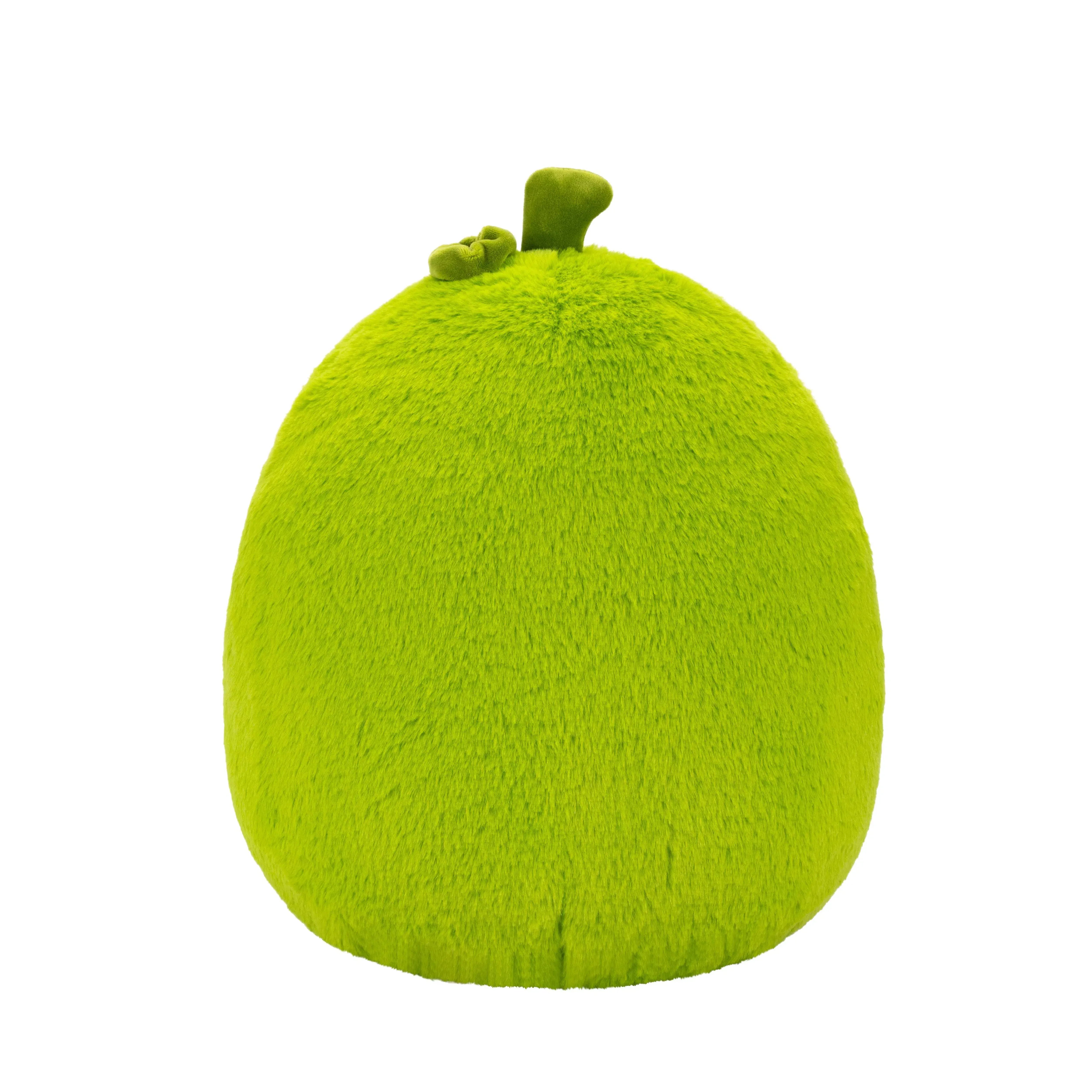 Squishmallows FuzzAMallow Official 16 inch Charles the Green Pickle with Mustache - Child's Ultra Soft Stuffed Plush Toy