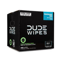 DUDE Wipes extra large flushable wipes, fragrance-free, 400 wipes box