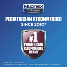 Children’s cough medicine shield seal for #1 Pediatrician Recommended brand*