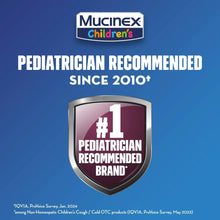 Children’s cough medicine badge: #1 Pediatrician Recommended brand*