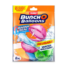 ZURU Bunch O Balloons reusable water balloons 6-pack box with purple balloon