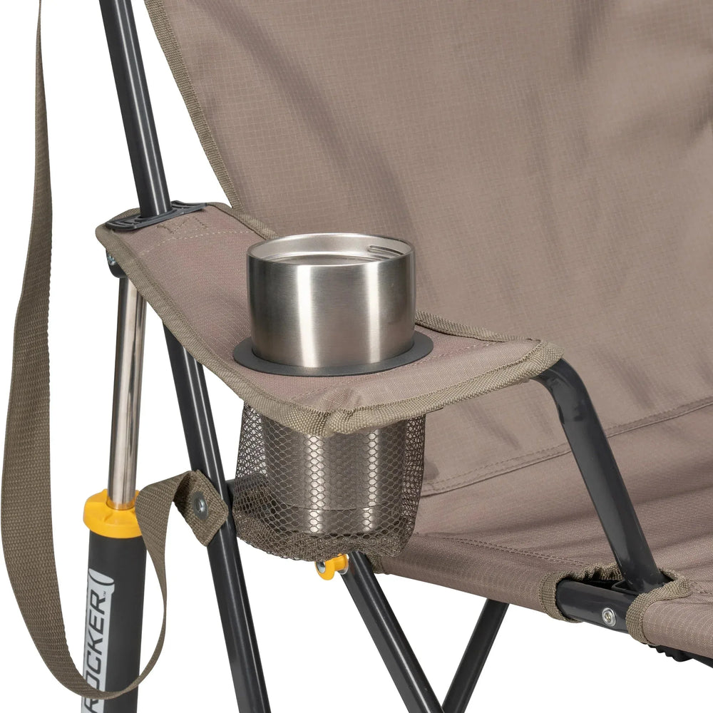 GCI Outdoor Kickback Rocker Foldable Rocking Camp Chair, Aged Fatigue - USA MEGA SHOP