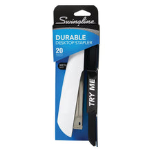 Swingline durable desk stapler blister pack, 20 sheets, metal base