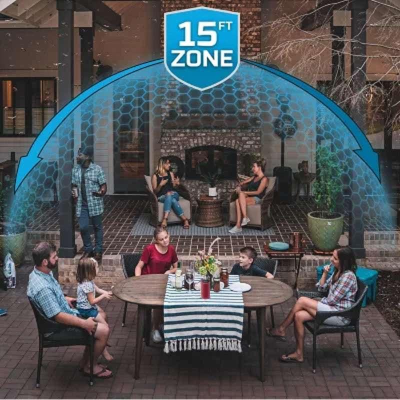 Thermacell Patio Shield Mosquito Repeller, Bonus Pack with 48 Hours of Mosquito Protection (Assorted Colors)