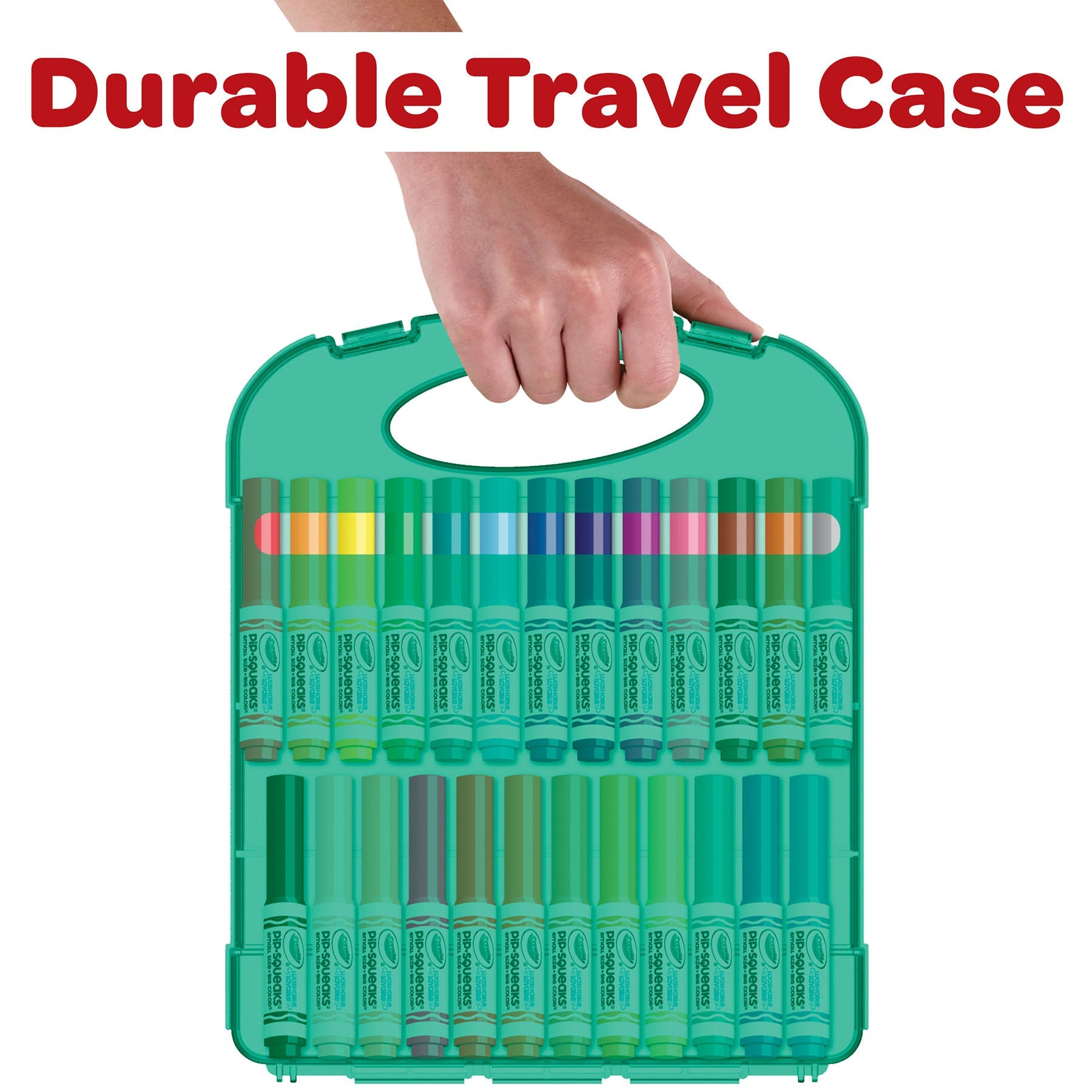 Crayola Pip Squeaks Washable Markers Set, Arts and Crafts Set, Gift for Kids, Ages 4, 5, 6, 7
