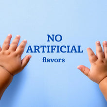 Hands raised in front of a “NO ARTIFICIAL favors” message