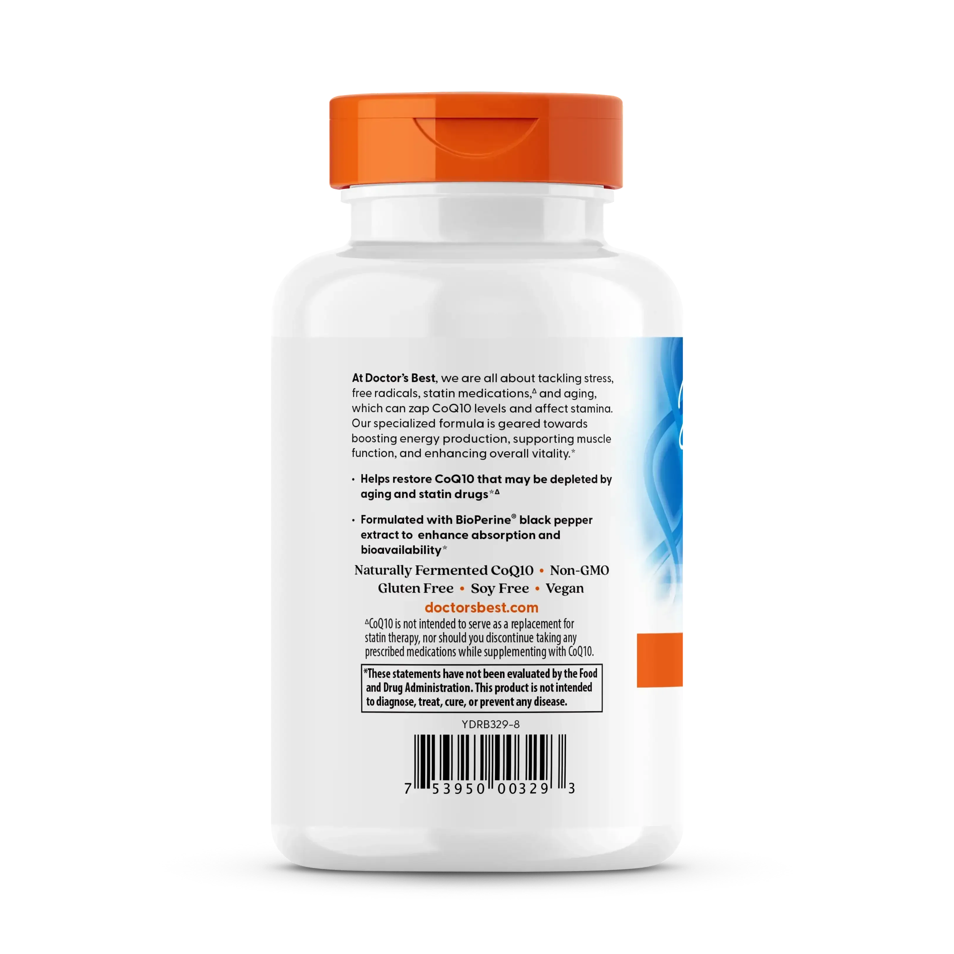 Doctor's Best, High Absorption CoQ10 with BioPerine®, 60 Veggie Caps - USA MEGA SHOP