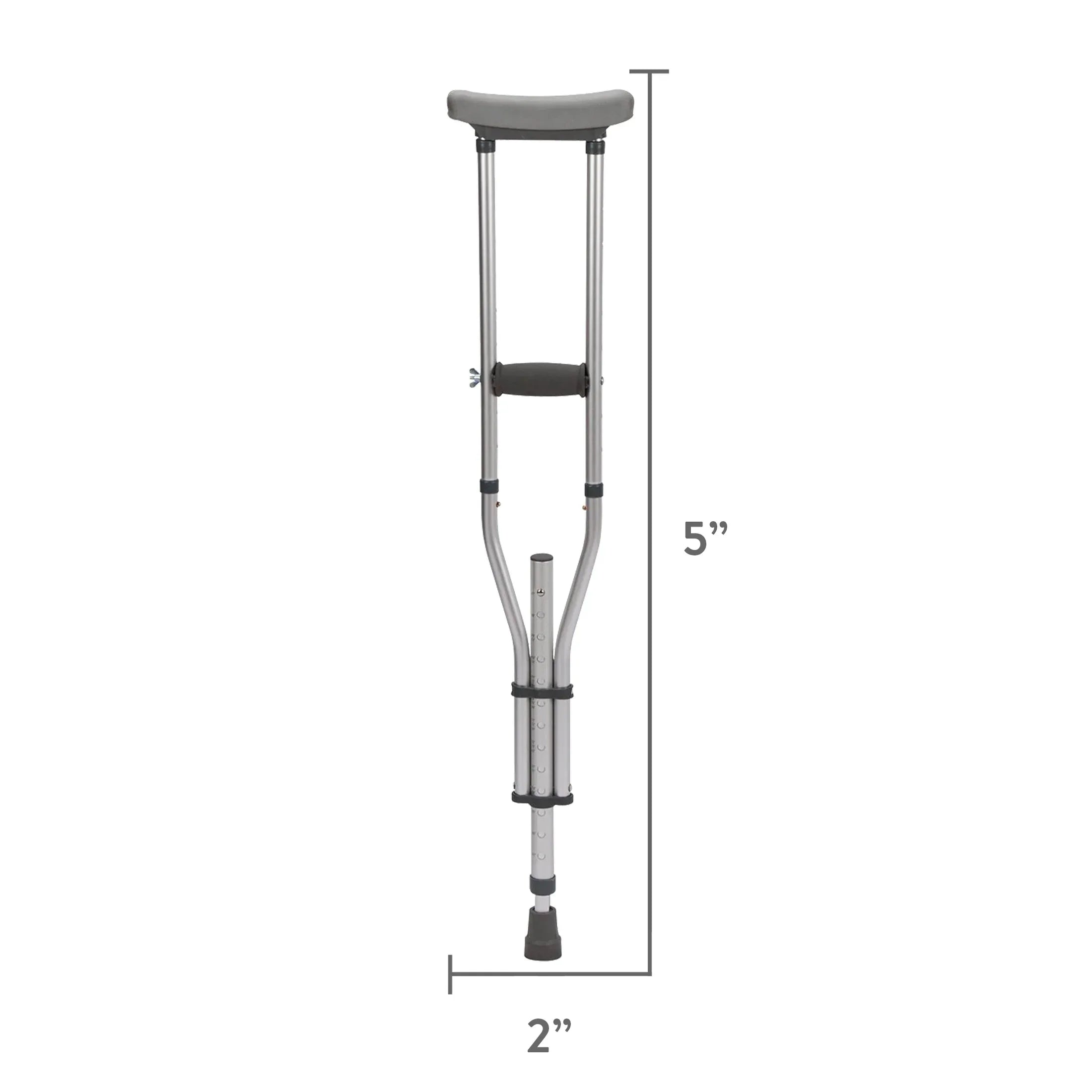 Equate Universal Crutches – Adjustable Walking Support for Adults