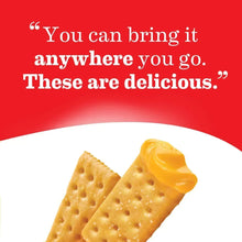 Crackers with cheese dip cup snack