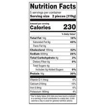 Steak and mushroom egg bites nutrition facts label, with 230 calories and 16g protein per serving