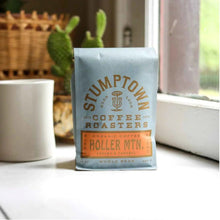 Stumptown Coffee whole bean bag, light blue Holler Mountain label