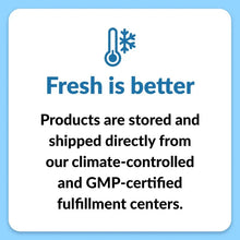 Promotional card reading “Fresh is better” with thermometer icon and text