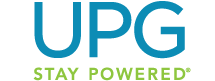 UPG Stay Powered logo