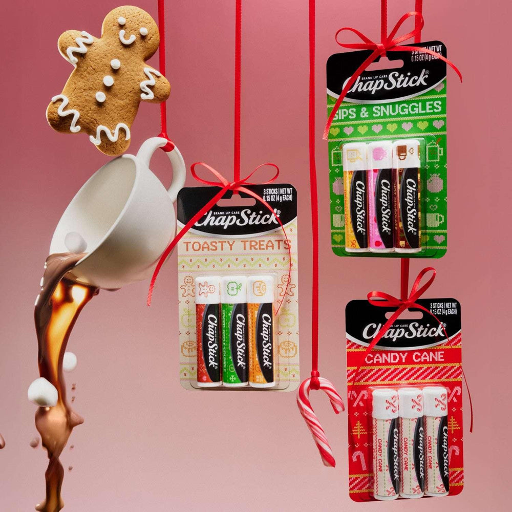 ChapStick Toasty Treats Lip Balm, Moisturizing Lip Care For Dry Lips, 3 Pack, 0.15 OZ EA - USA MEGA SHOP