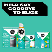 STEM insect killer product pack showing 12 oz aerosol and flying insect traps