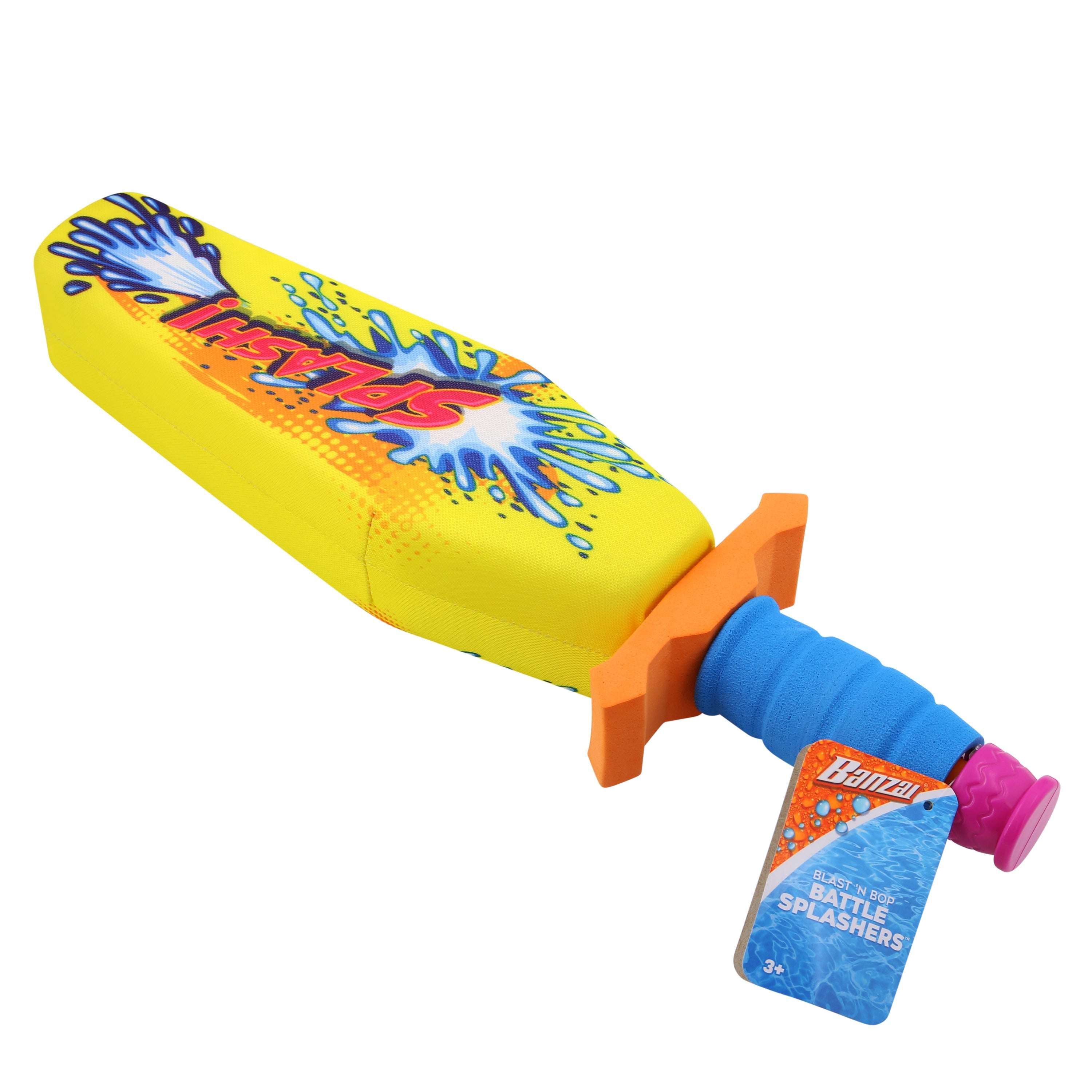 Banzai 2-in-1 Water Blaster & Foam Sword- for Kids Toddlers Girls Boys Agest 3+