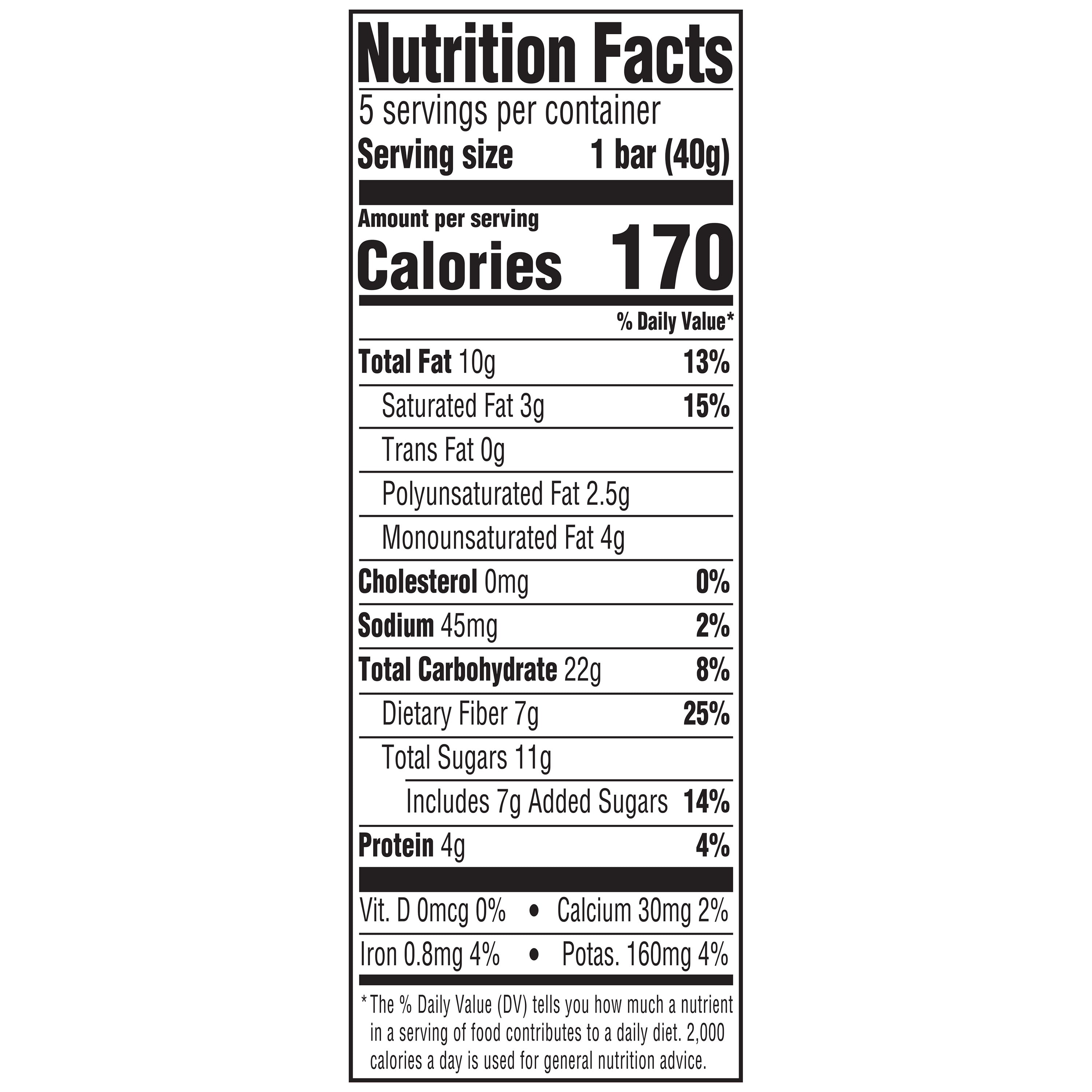 bettergoods Berry Pomegranate Nut Bars, 1.4 oz, 5 Count