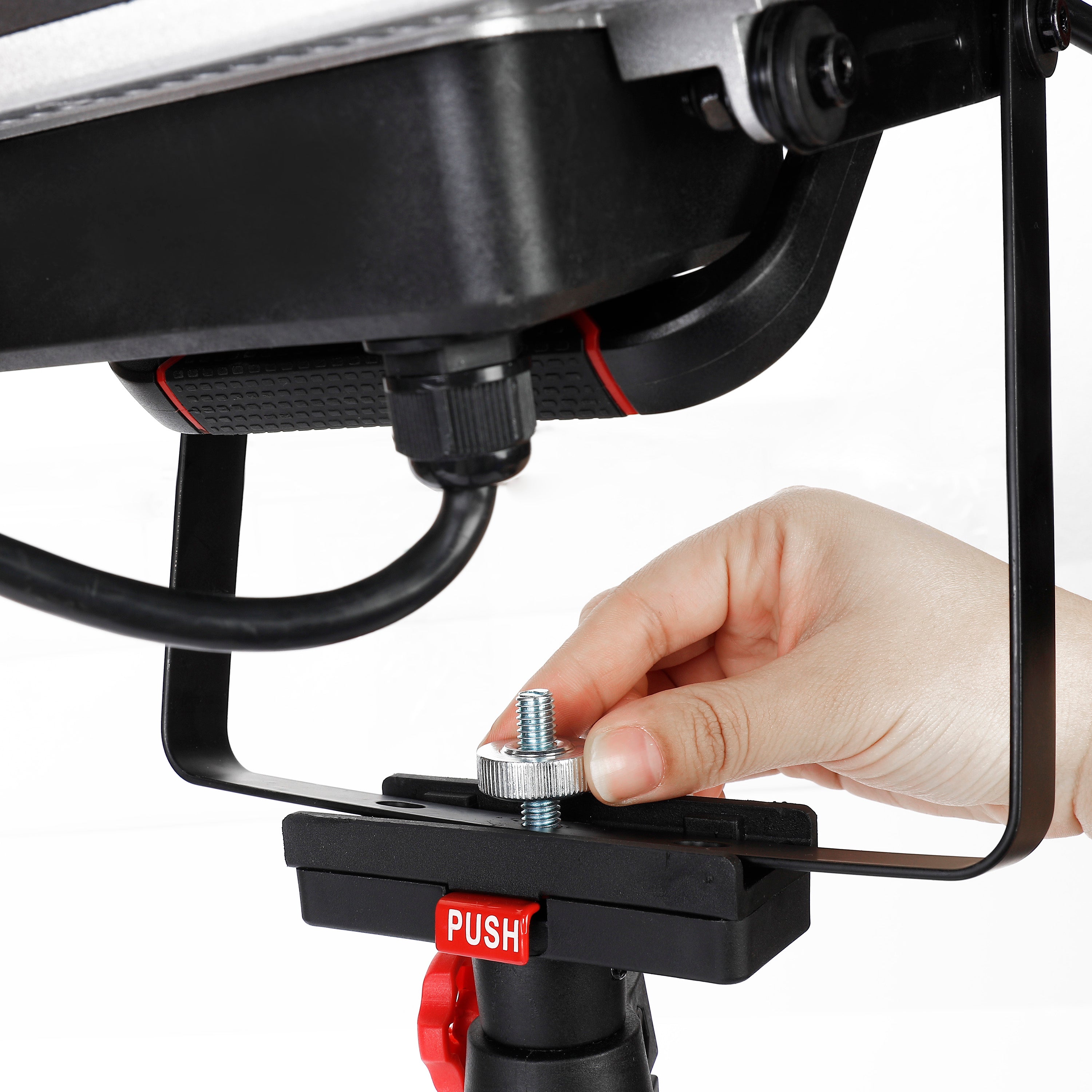 Hyper Tough Adjustable Tripod Stand for Work Lights and Cameras