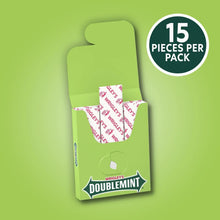 Wrigley’s Doublemint gum 15-piece pack, front box view