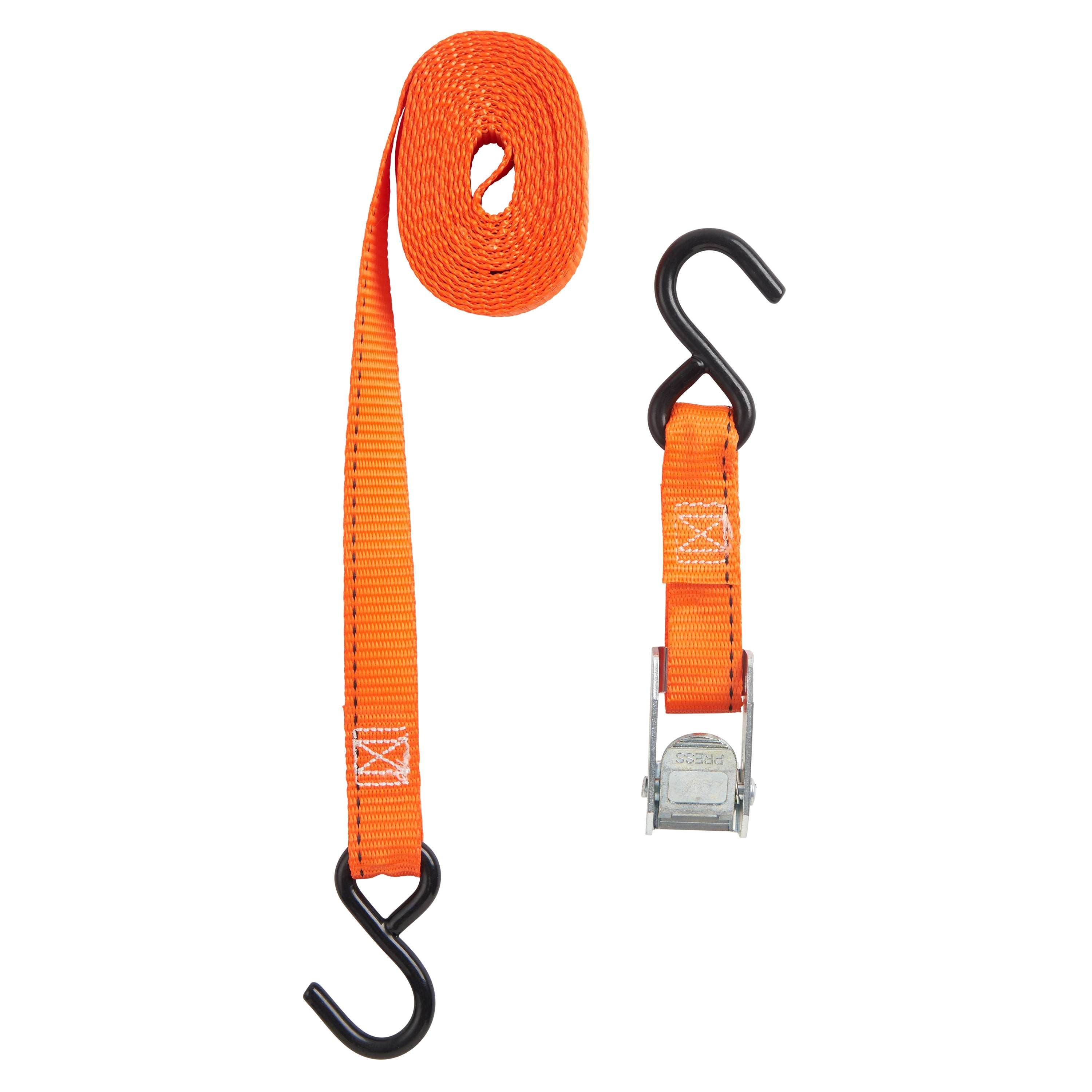 Hyper Tough 10 ft x 1 in Cam Buckle Tie Down Strap, 400 lbs. WWL