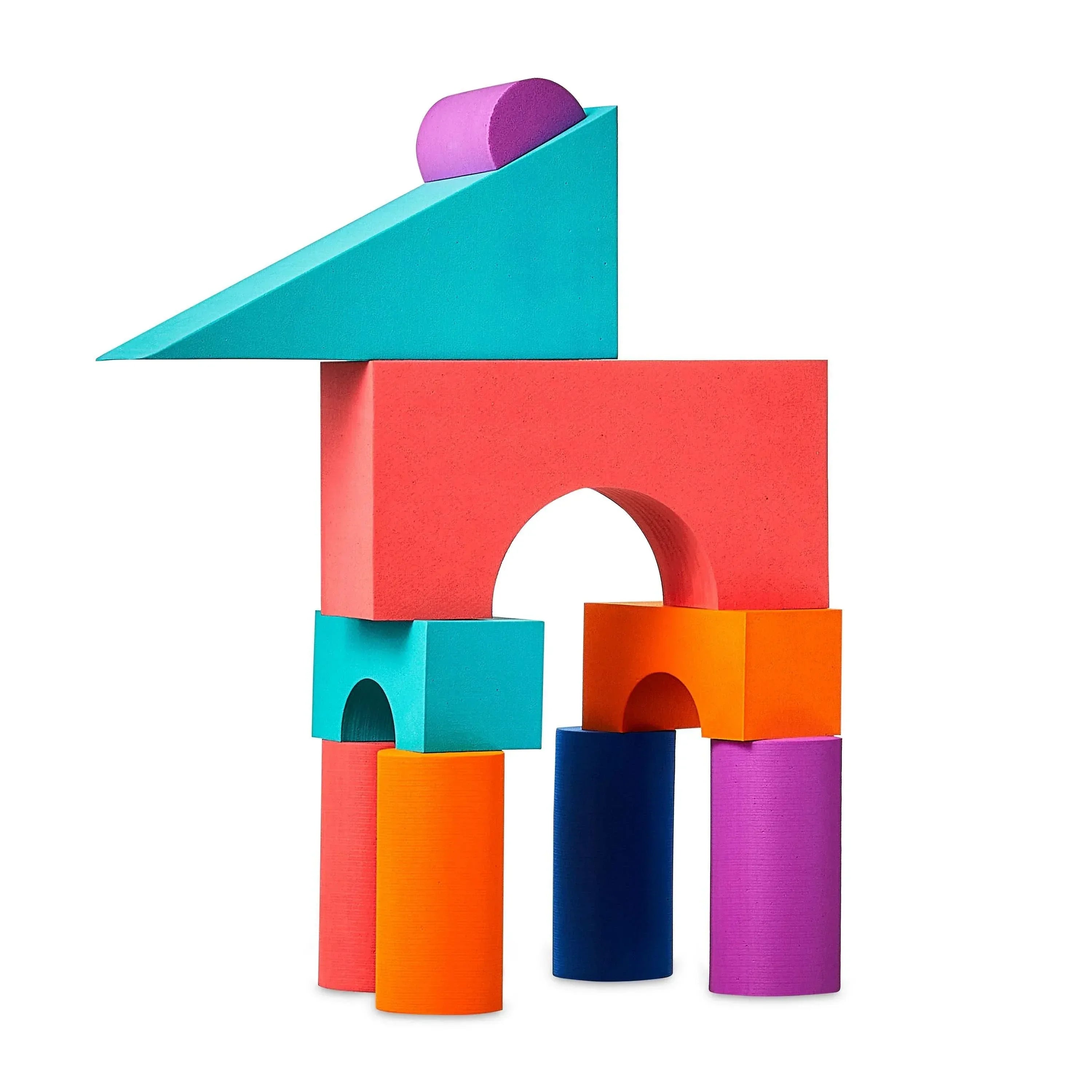 Spark.Create.Imagine Jumbo Foam Building Blocks, 53 Pieces for Ages 3+ - USA MEGA SHOP