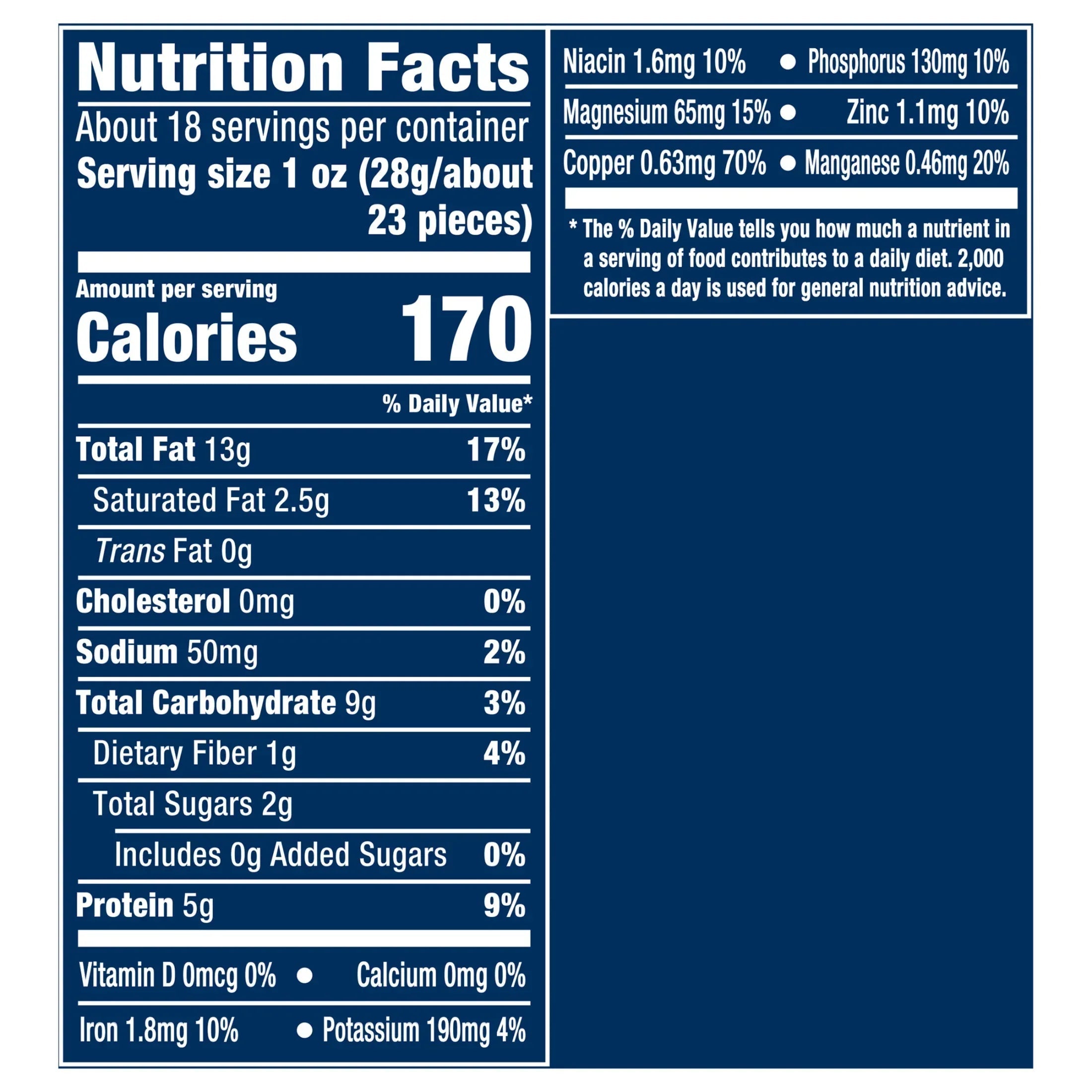 PLANTERS Deluxe Lightly Salted Whole Cashews, Party Snacks, Plant Based Protein, 18.25 oz Steel Can (1 Canister)