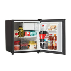 Galanz 1.7 Cu ft One-Door Mini Refrigerator, Black, New - USA MEGA SHOP