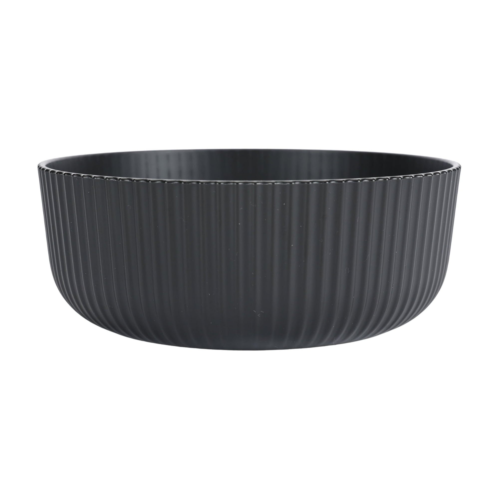 (3 pack) Mainstays - Black Eco-Friendly Recycled Plastic Cereal Bowl, 38-Ounce
