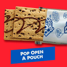 Frosted chocolate chip toaster pastries in a pop-open pouch