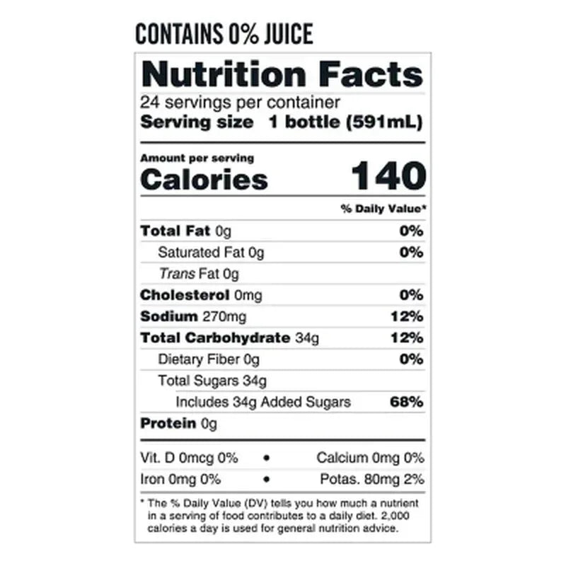 Member'S Mark Sports Drink Variety Pack (20 Fl. Oz., 24 Pk.)