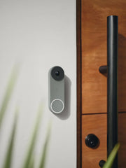Google Nest Doorbell (Wired, 3rd Gen) - Video Doorbell Camera with 2K Video - Works with Google Home - With Gemini - Hazel