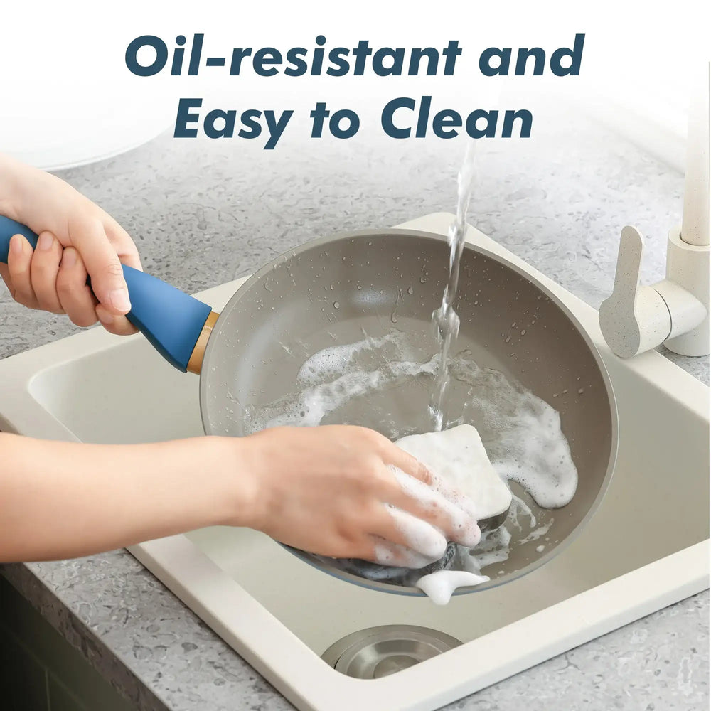 SENSARTE Nonstick Pots and Pans Set, 18Pcs Non Stick Cookware Sets, Induction Kitchen Cookware Sets