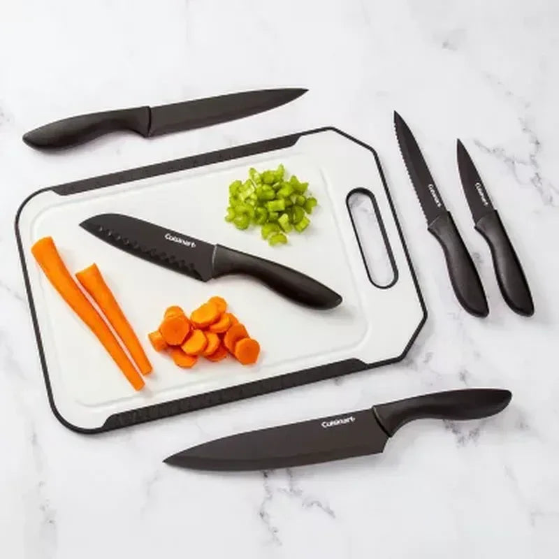 Cuisinart 11-Piece Cutlery Set and Cutting Board (Assorted Colors)
