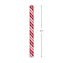 Hallmark candy cane stripe gift wrap roll, 30 inches wide