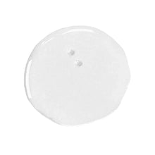 Gentle cleansing oil in white translucent drop, glossy texture