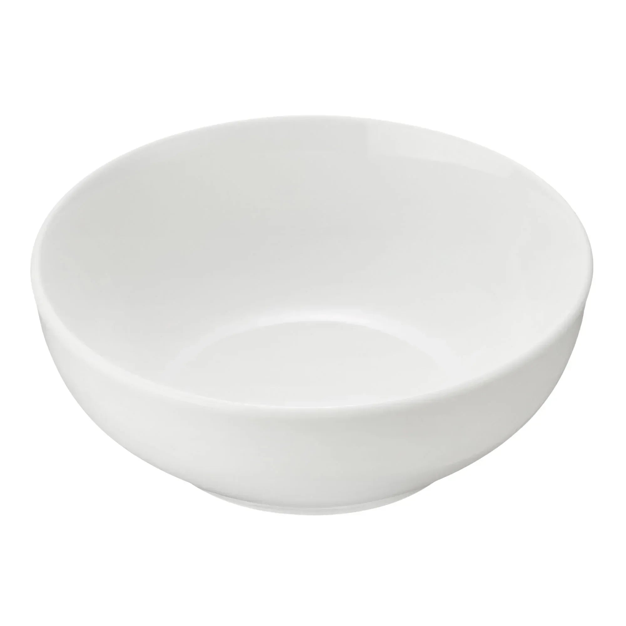 Mainstays Glazed White Stoneware Dinnerware Set, 12-Pieces